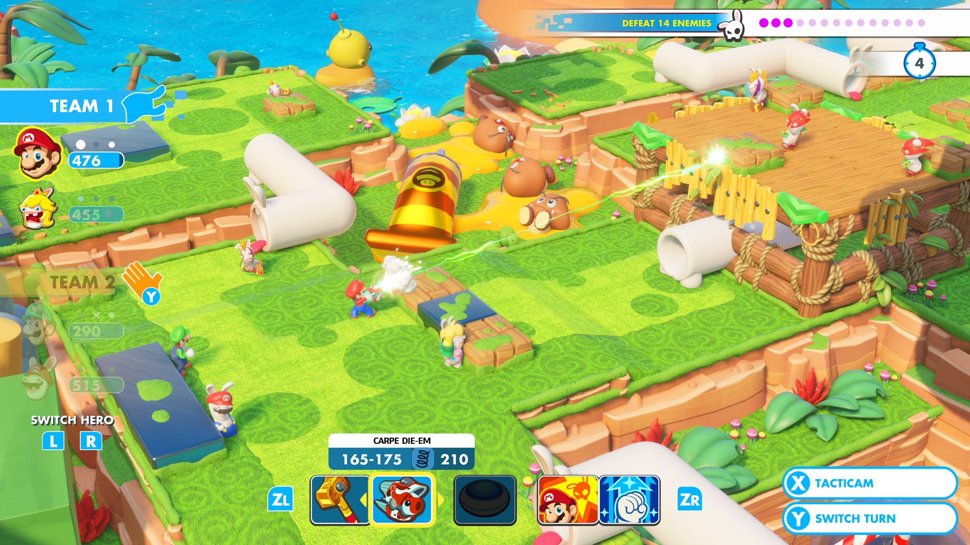 Mario + Rabbids Kingdom Battle