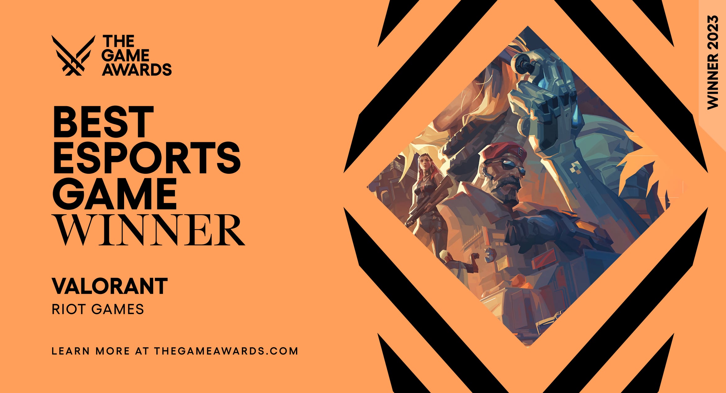 One more for Valorant: Valorant wins the Esports Game of the Year 2022