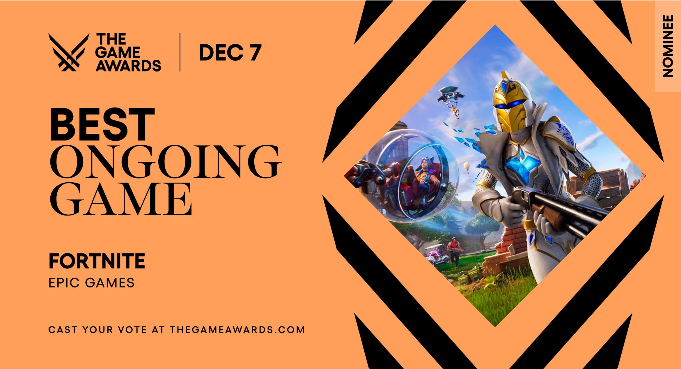 The Game Awards 2021: Fortnite Nominated For Best Community Support & Best  Ongoing Game