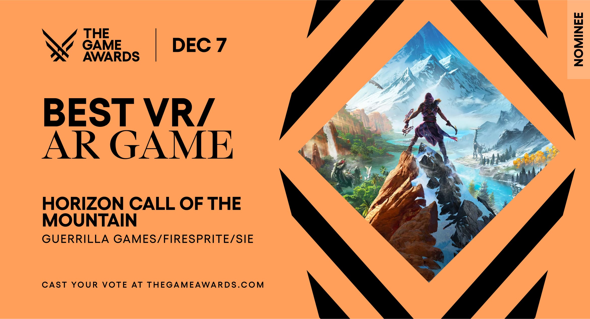 Gran Turismo 7 is nominated for best VR/AR game at the Game Awards