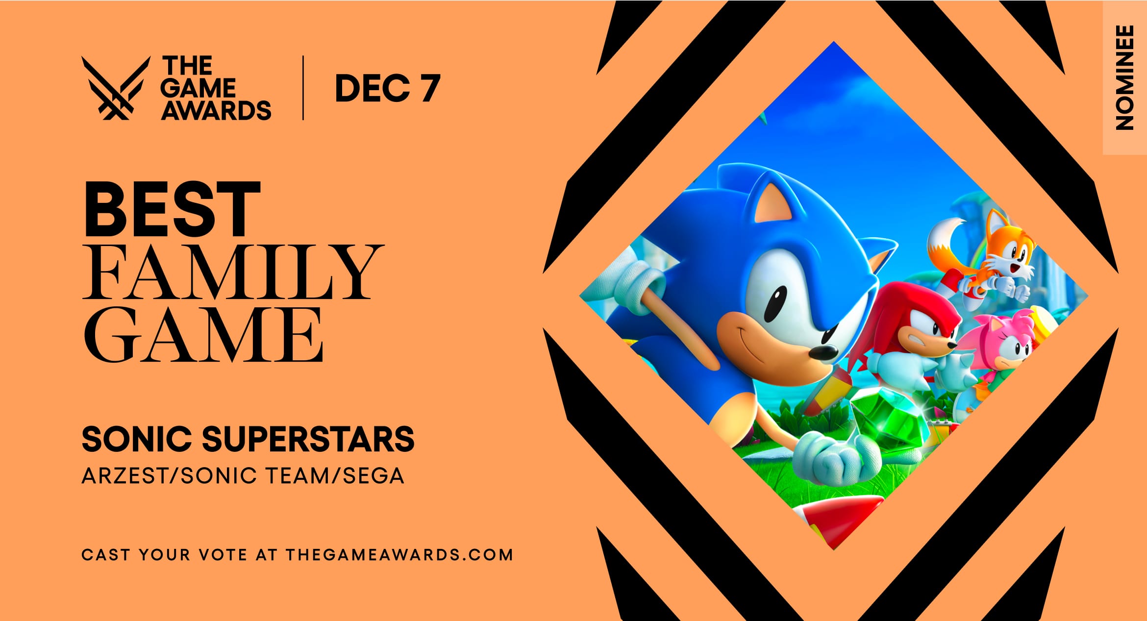 PagodaWest Games - We're all excited to hear that Sonic Mania has been  nominated for Best Family Game at The Game Awards 2017.